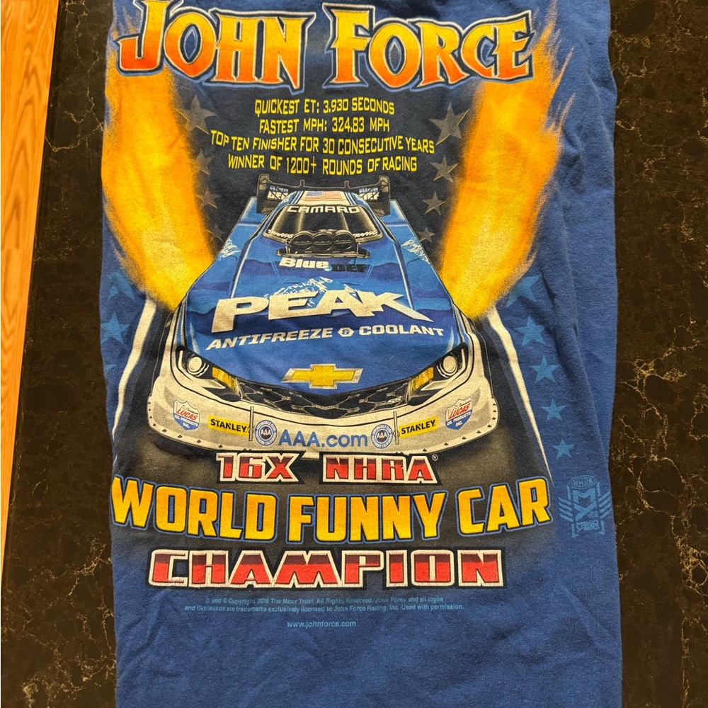 Blue John Force Racing T-Shirt